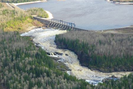 Smoky Falls Rapids